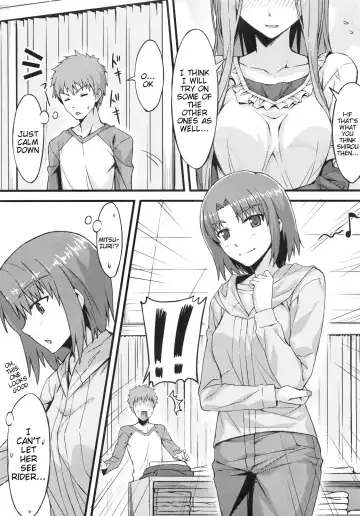 [Yanagi] Rider-san to Shichakushitsu. | In the Dressing Room with Rider-san Fhentai - Page 6