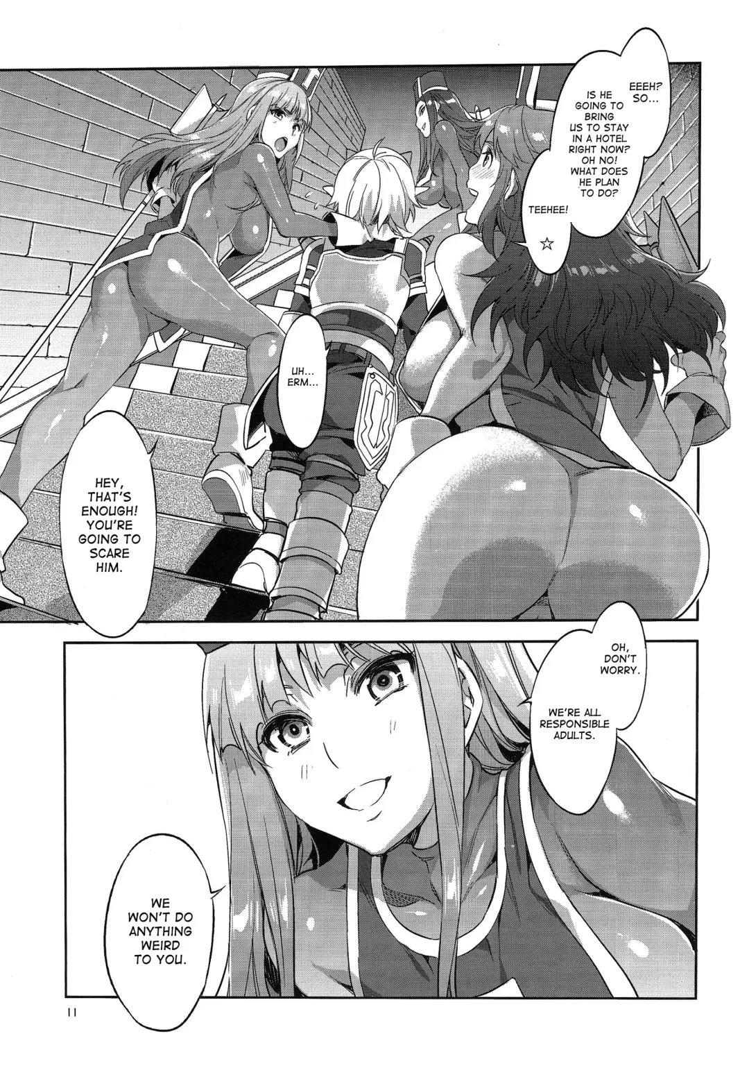 [Mizuryu Kei] TRIPRIESTLY PLAYING Fhentai - Page 10