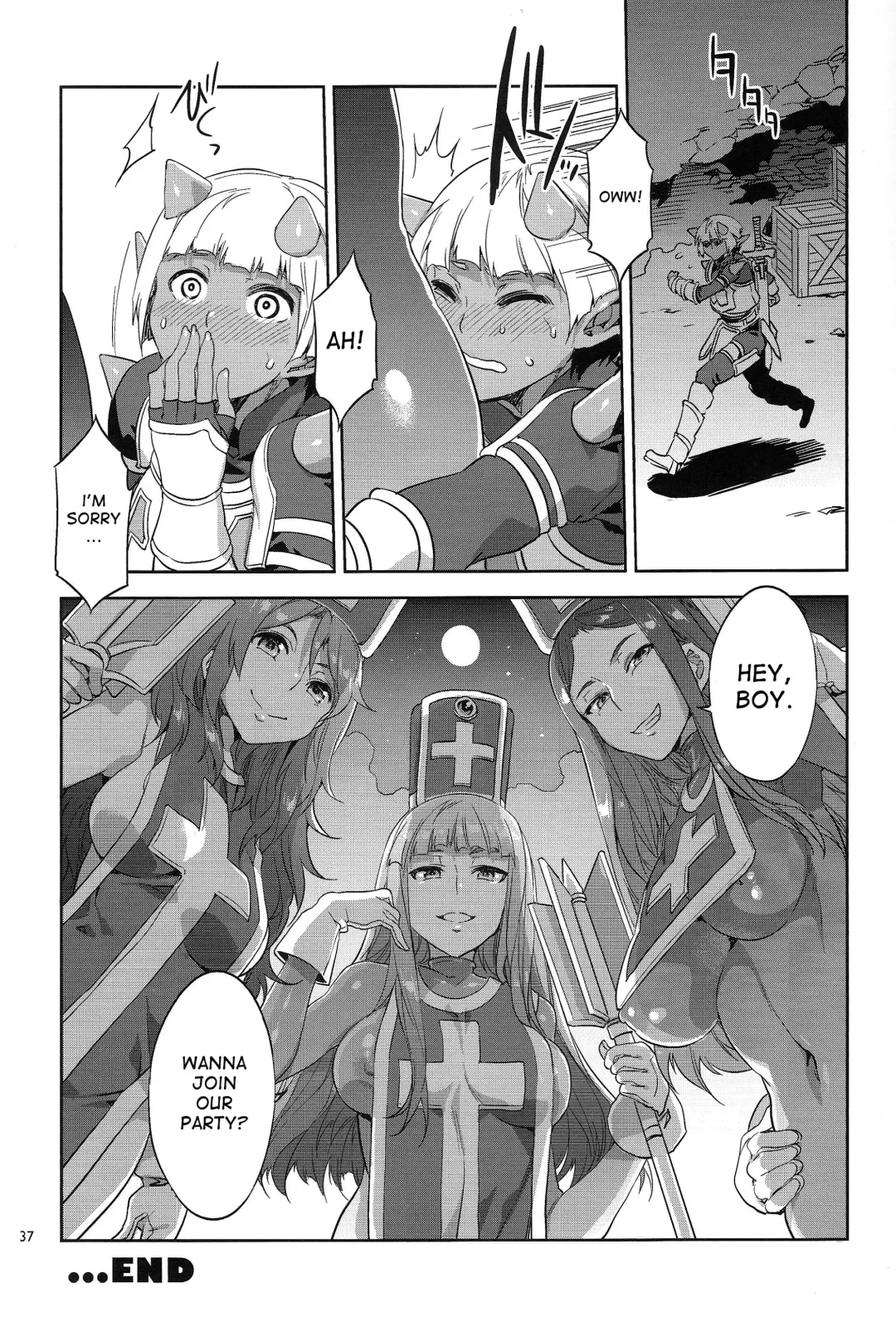 [Mizuryu Kei] TRIPRIESTLY PLAYING Fhentai - Page 35