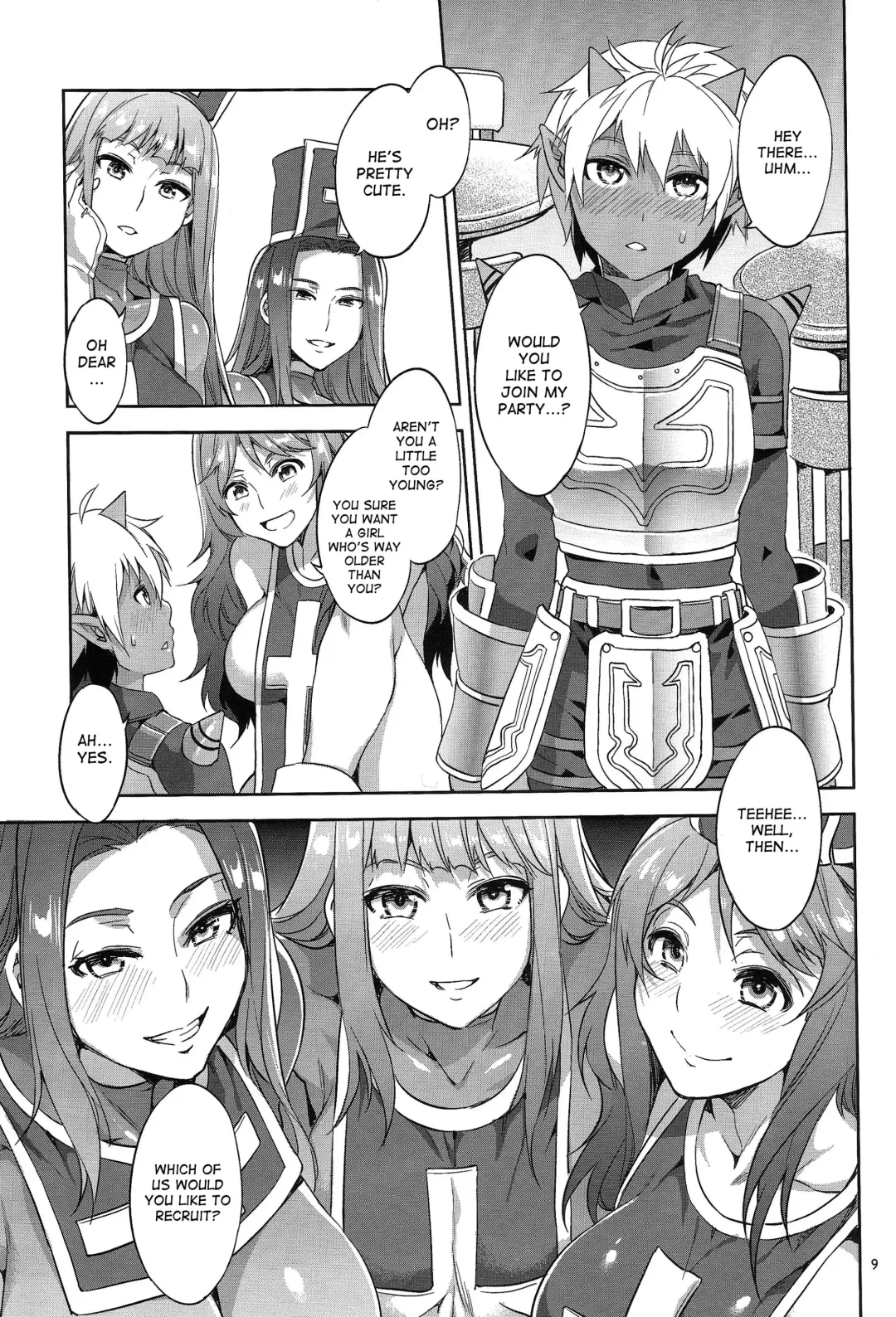 [Mizuryu Kei] TRIPRIESTLY PLAYING Fhentai - Page 8