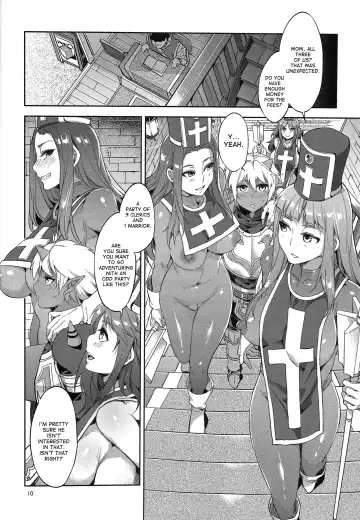 [Mizuryu Kei] TRIPRIESTLY PLAYING Fhentai - Page 9