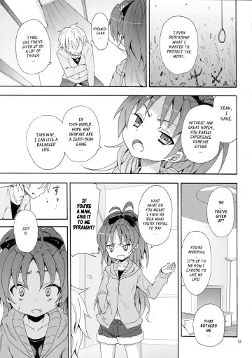 [Kishiri Toworu] Kyouko to Itoshi no Bakayarou | Kyouko and Her Beloved Idiot Fhentai - Page 8