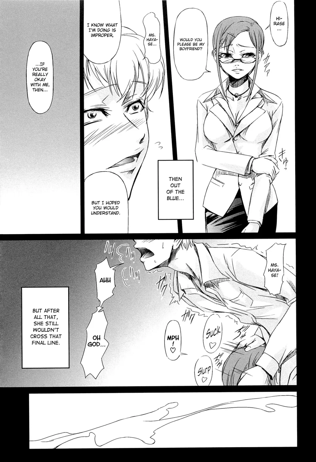 [Nakadera Akira] Onna Kyoushi no Renai Jijou ~ Watashi, Oshiego to Shichaimashita ~ Fhentai - Page 36