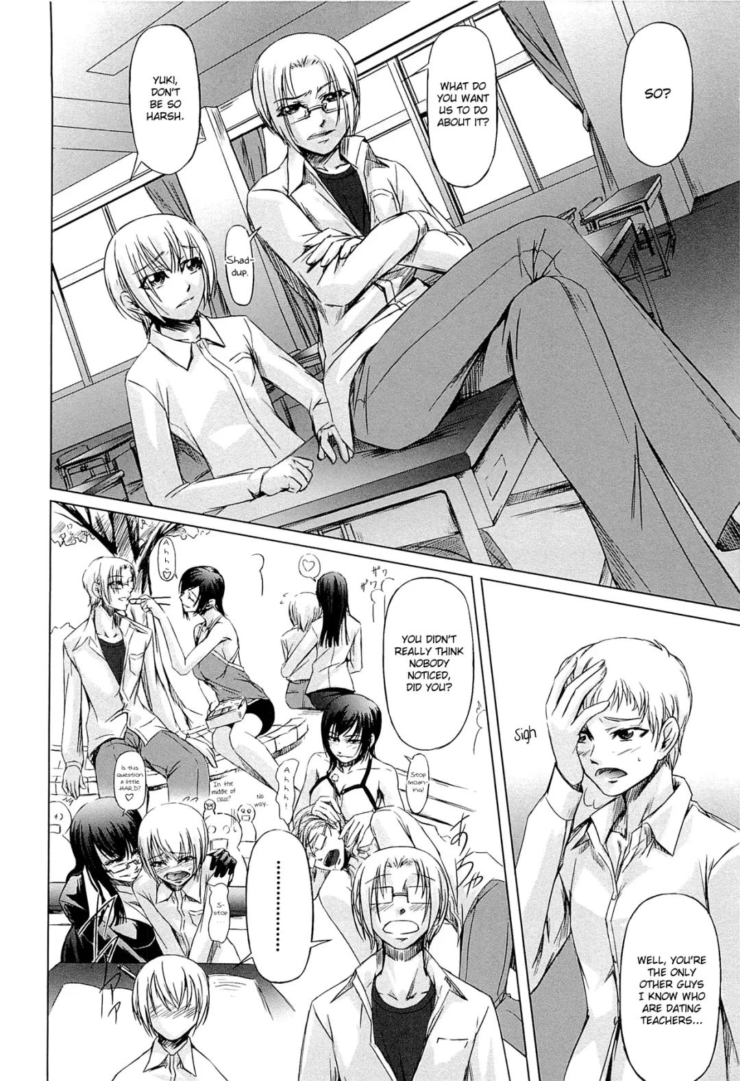 [Nakadera Akira] Onna Kyoushi no Renai Jijou ~ Watashi, Oshiego to Shichaimashita ~ Fhentai - Page 37