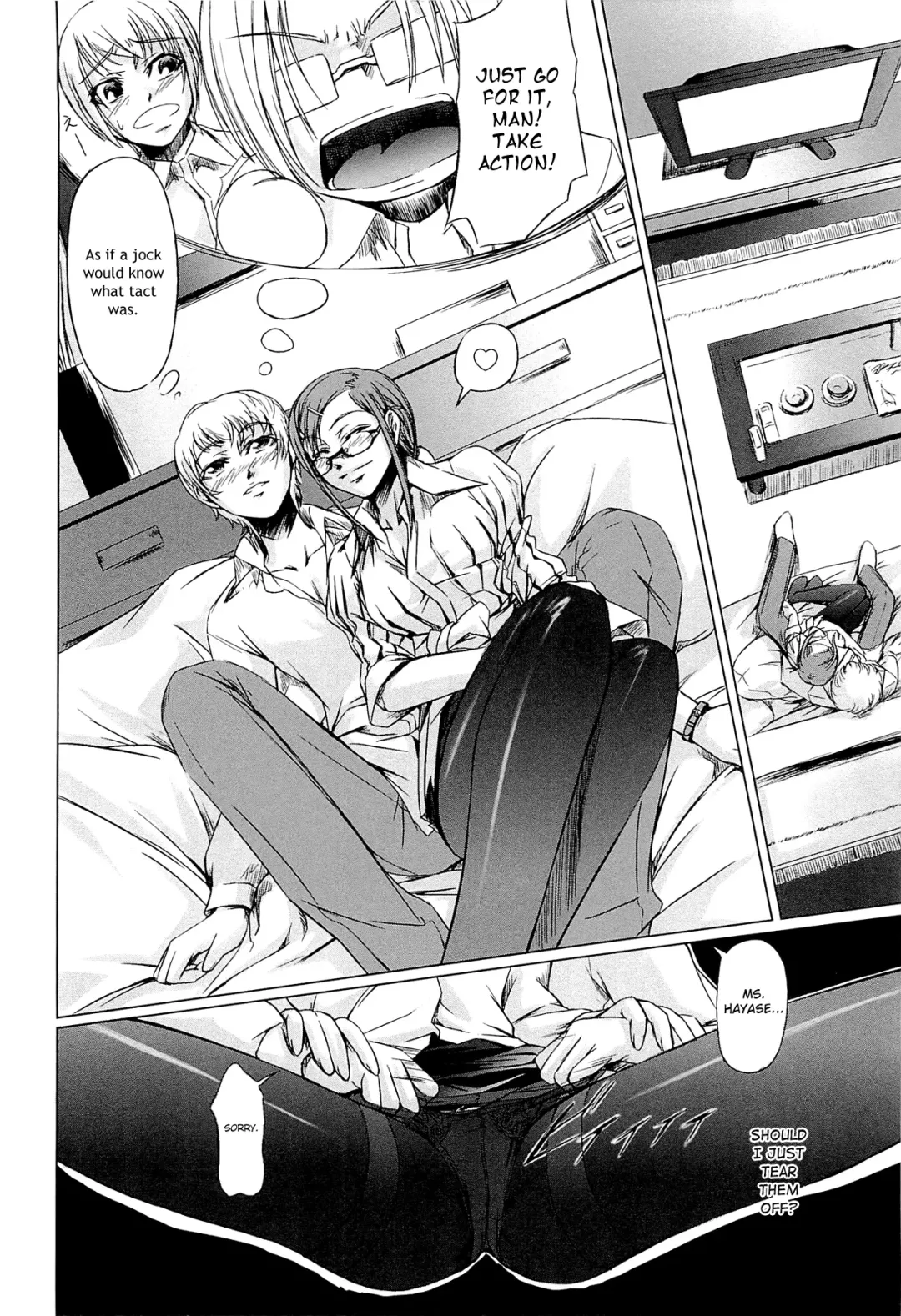 [Nakadera Akira] Onna Kyoushi no Renai Jijou ~ Watashi, Oshiego to Shichaimashita ~ Fhentai - Page 39