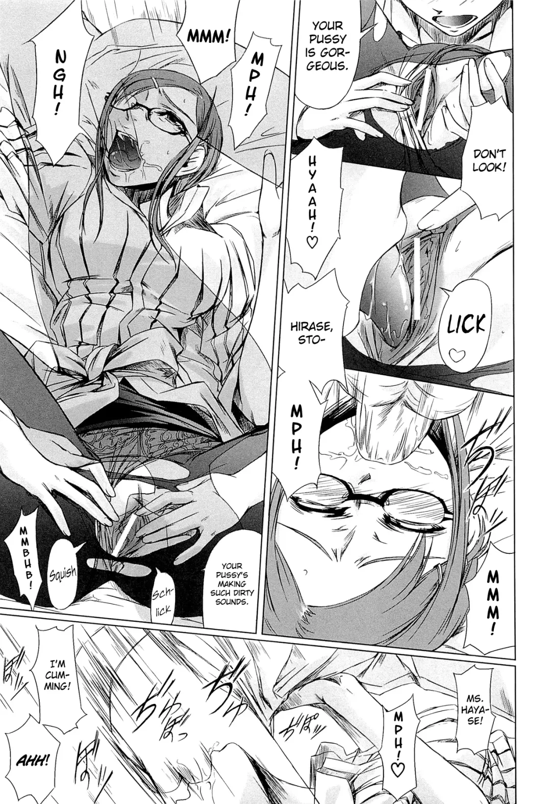 [Nakadera Akira] Onna Kyoushi no Renai Jijou ~ Watashi, Oshiego to Shichaimashita ~ Fhentai - Page 44