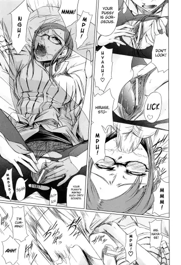 [Nakadera Akira] Onna Kyoushi no Renai Jijou ~ Watashi, Oshiego to Shichaimashita ~ Fhentai - Page 44