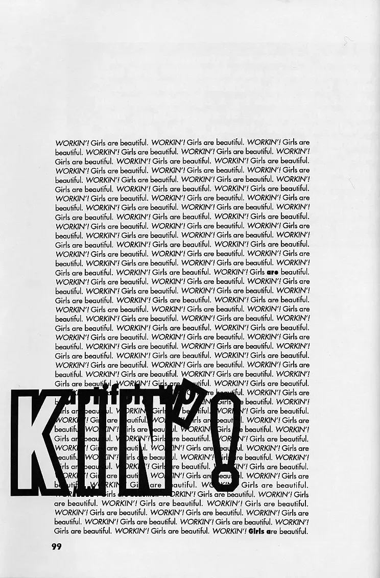 [Kamirenjaku Sanpei - Utatane Hiroyuki] WORKIN' GIRLS ARE BEAUTIFUL Fhentai - Page 98