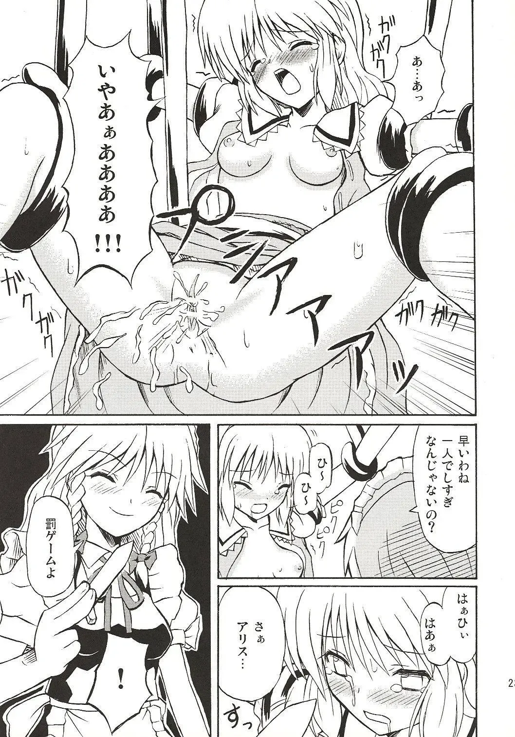 [Takaku Toshihiko] Touhou Youjo Ranbu 4 Fhentai - Page 22
