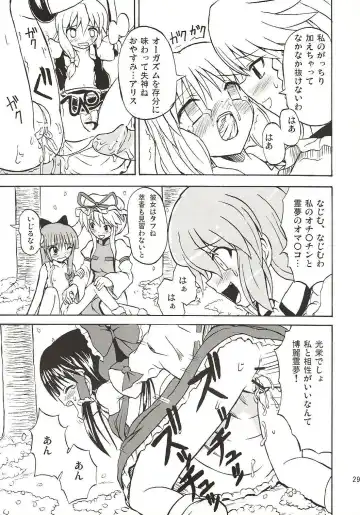 [Takaku Toshihiko] Touhou Youjo Ranbu 4 Fhentai - Page 28