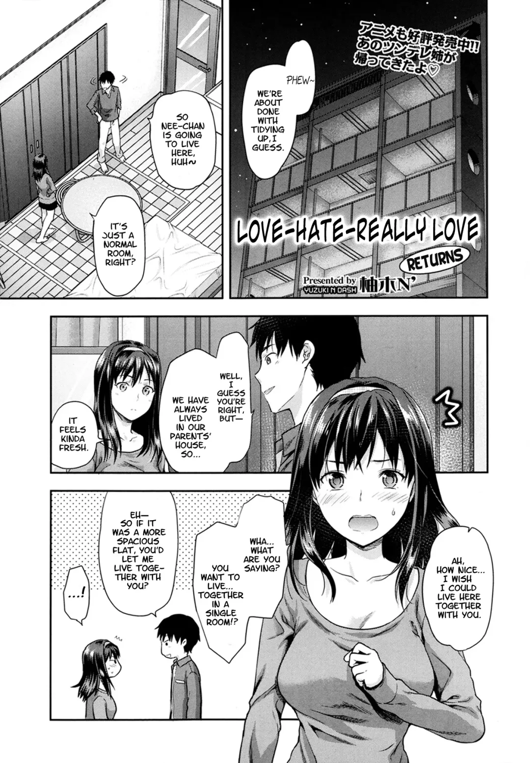 [Yuzuki N Dash] Suki - Kirai - Daisuki. Returns | Love - Hate - Really Love RETURNS Fhentai.net - Page 1