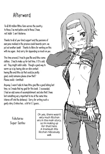 [Fukutarou - Oke] Gekkan Otona no RitsuMio Zoukangou | Monthly RitsuMio for Adults - Special Edition Fhentai.net - Page 22