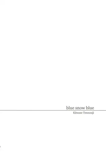 [Tennouji Kitsune] blue snow blue scene.13 Fhentai - Page 3