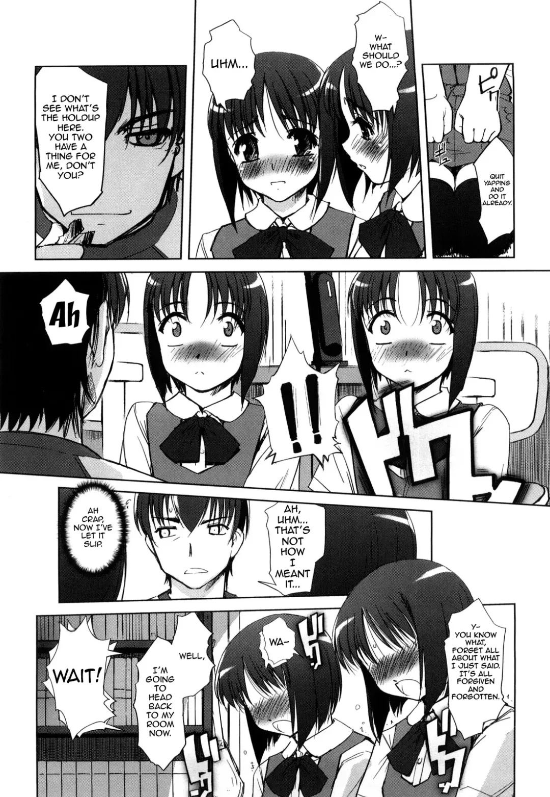 [Sasayuki] Futago ya Futago no Soujuusou Tsuitsui extended | A Double Instrumental Ensemble of Twins Fhentai - Page 14