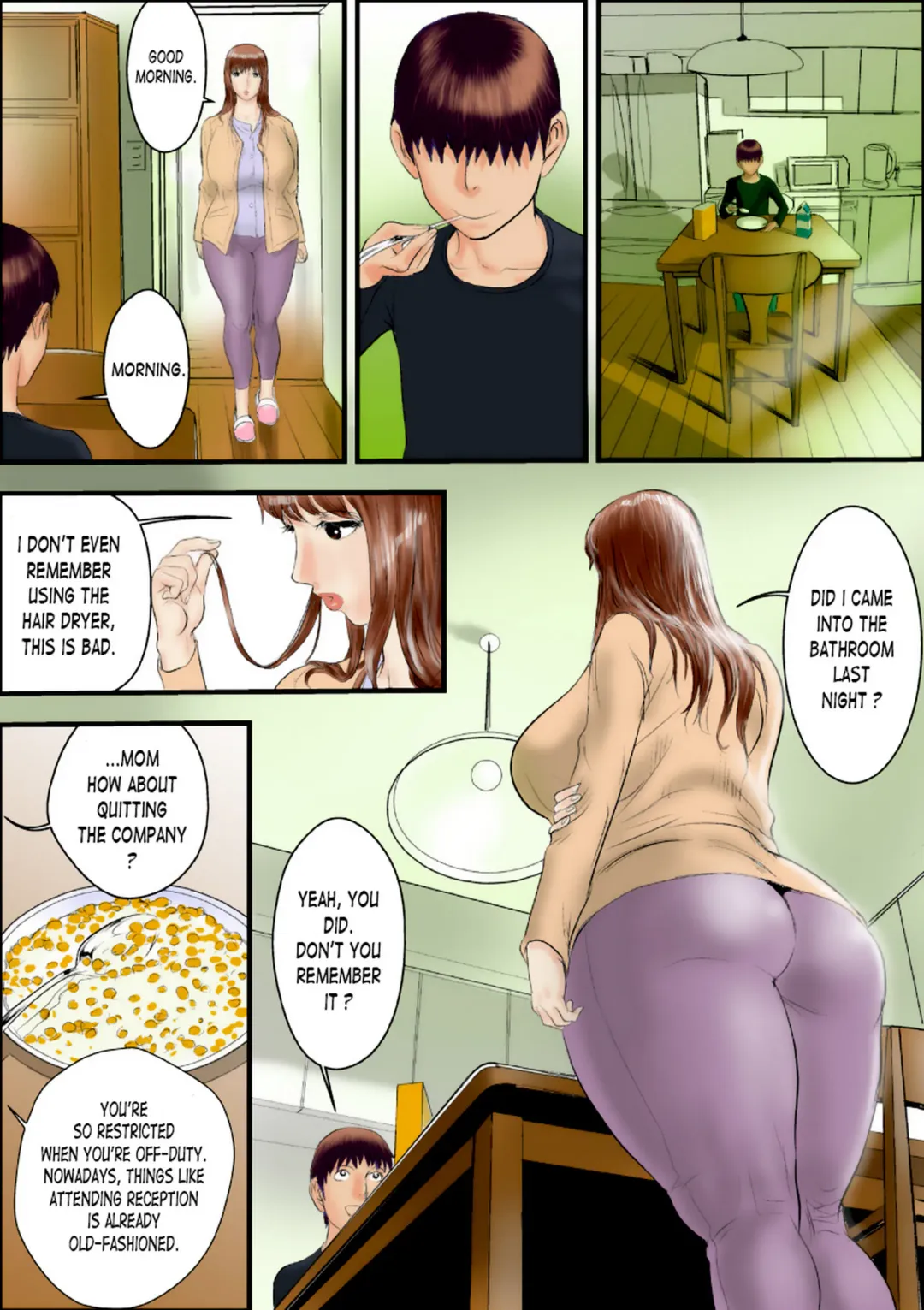 [Jinsuke] Kaa-san wa Boku no Mesuinu da | Mom Is My Female Dog. Fhentai - Page 38