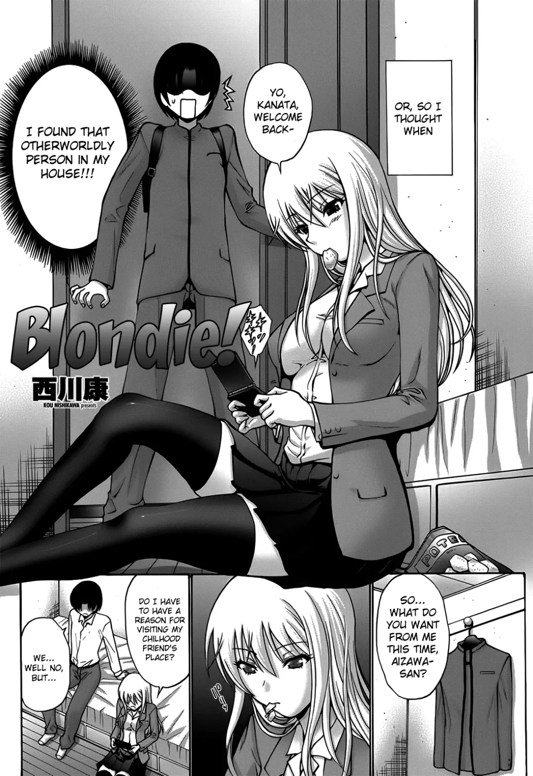 [Nishikawa Kou] Kinpatsu! | Blondie! Fhentai - Page 2
