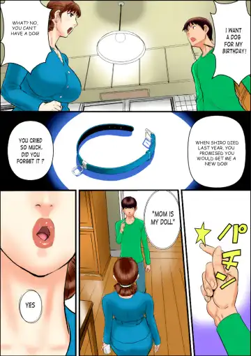 [Jinsuke] Kaa-san wa Boku no Mesuinu da | Mom Is My Female Dog. Fhentai - Page 4