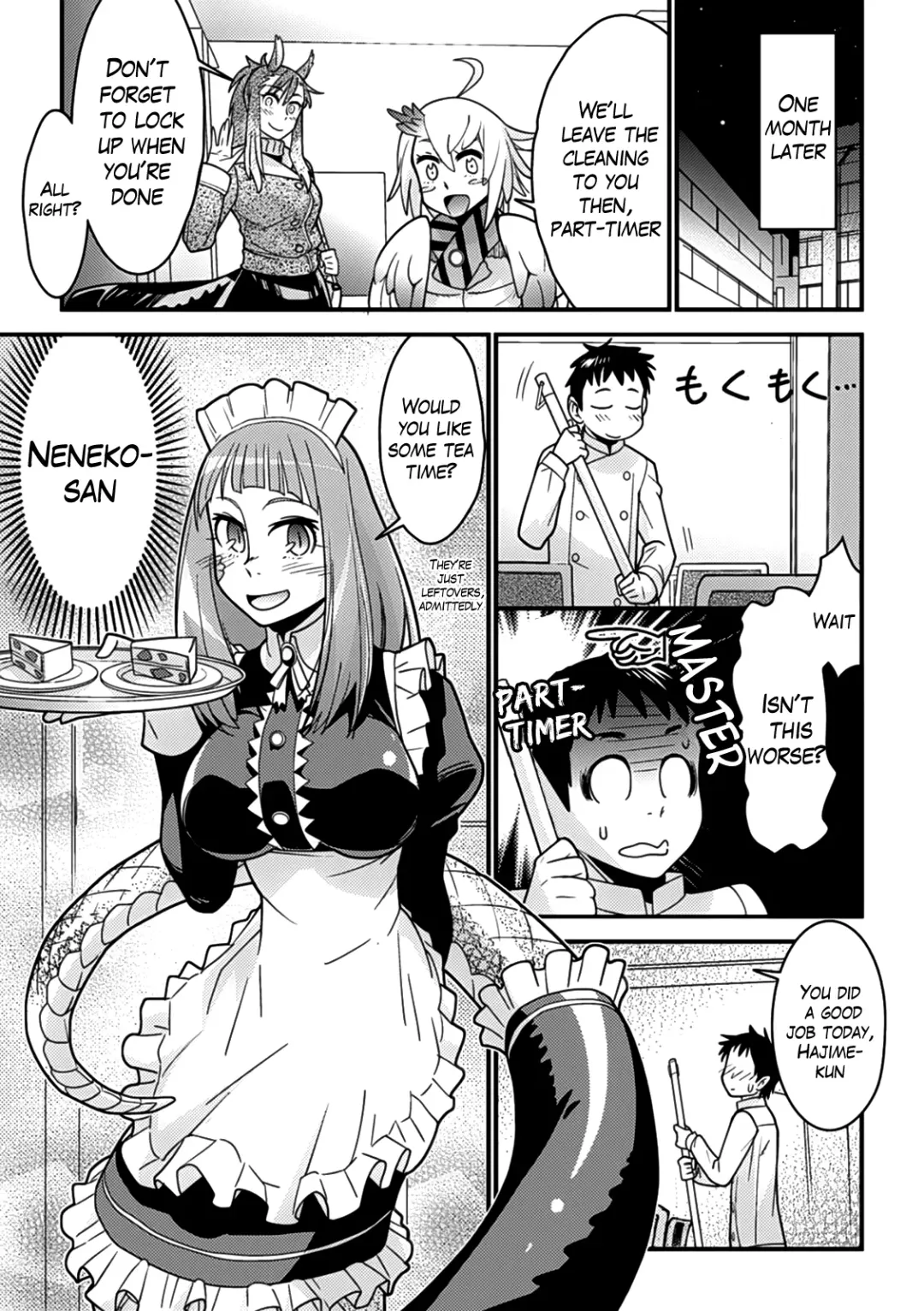 [Kuroshiki] Mon Cafe yori Ai o Komete | With Love, the Monster Cafe Fhentai - Page 3