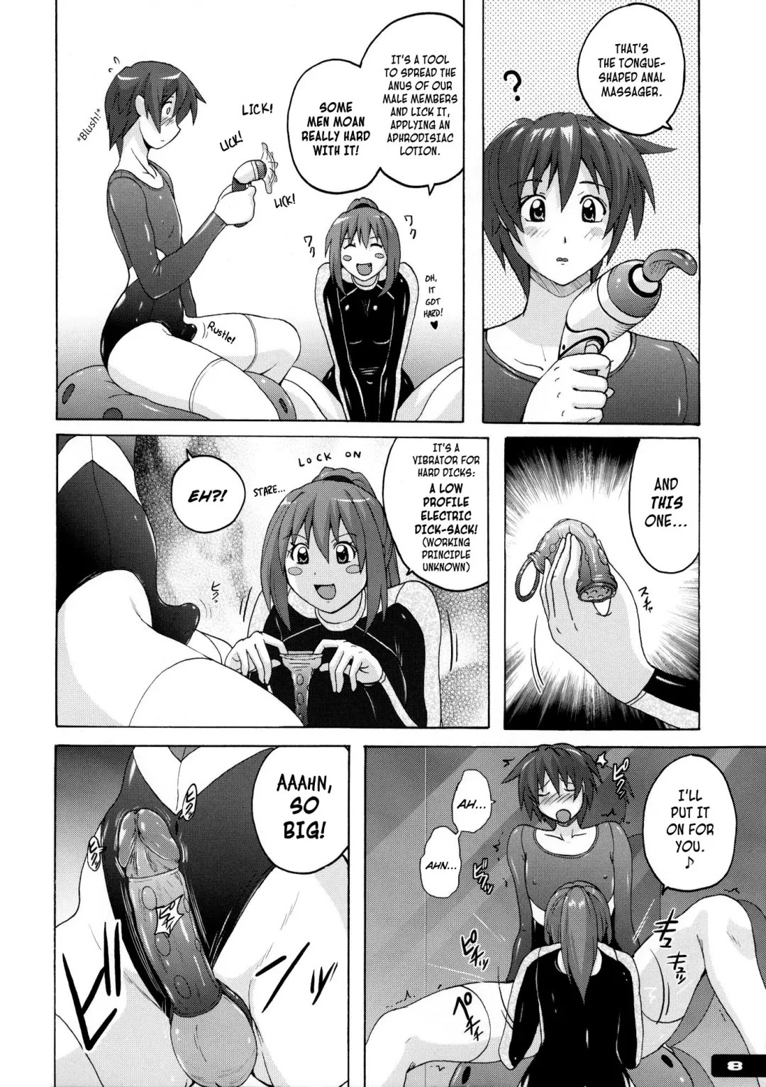 [Murasaki Nyaa] Pitapita Leotard - for  Gymnastics Leotard fetist & M-boy freaks Fhentai.net - Page 7