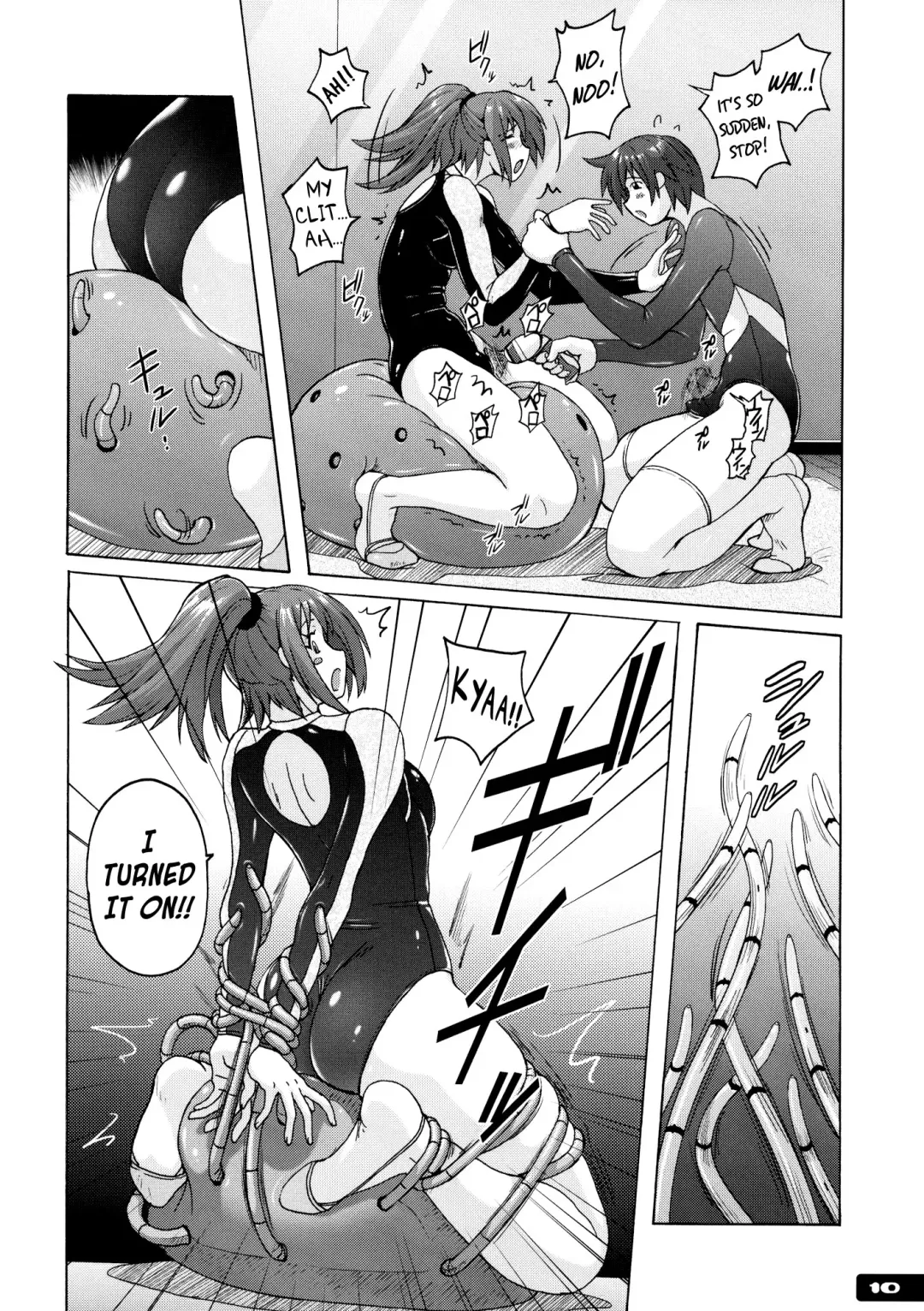 [Murasaki Nyaa] Pitapita Leotard - for  Gymnastics Leotard fetist & M-boy freaks Fhentai.net - Page 9