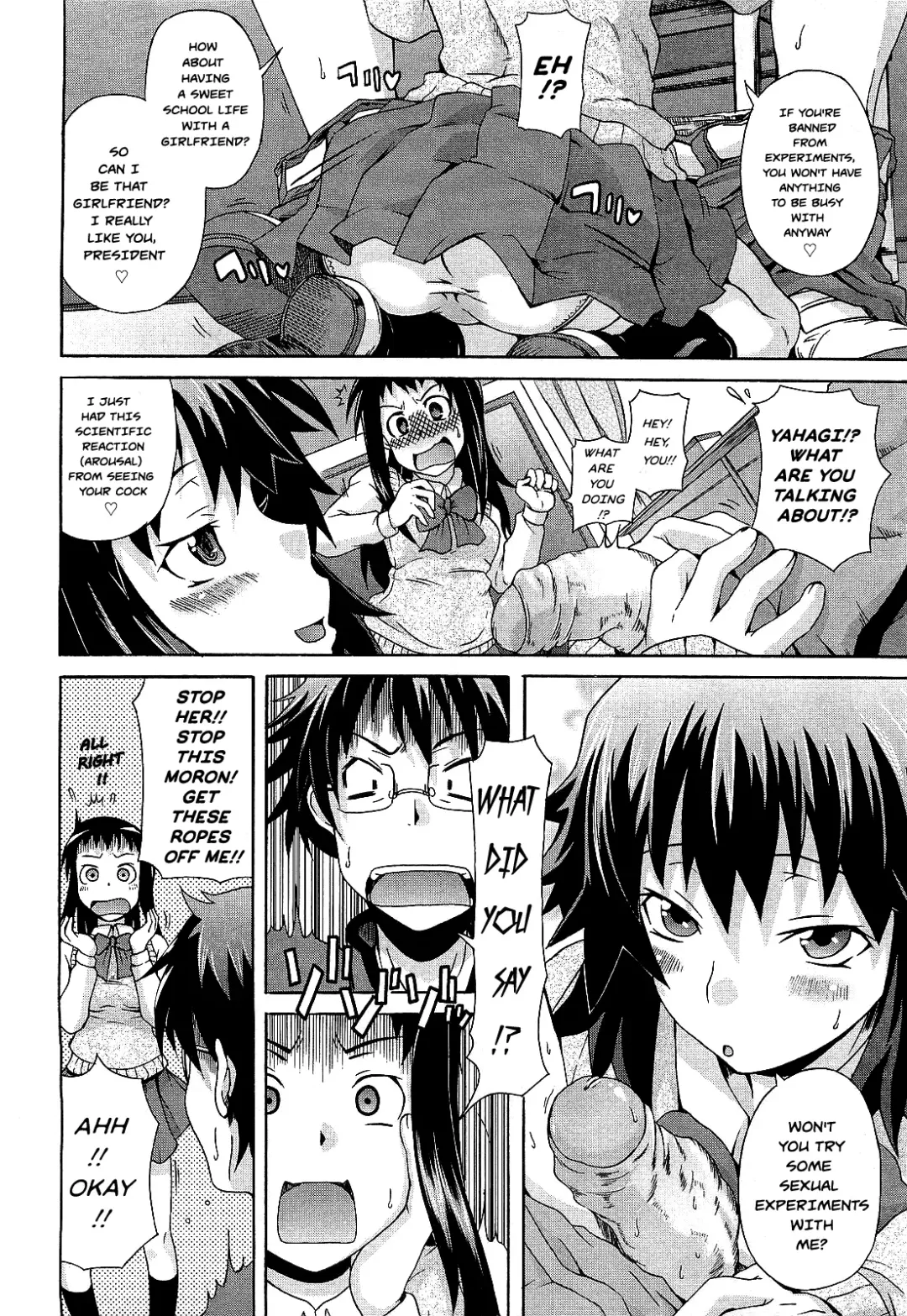 [Shiran Takashi] Junbishitsu de Tsukamaete | Caught in the Lab Fhentai - Page 8