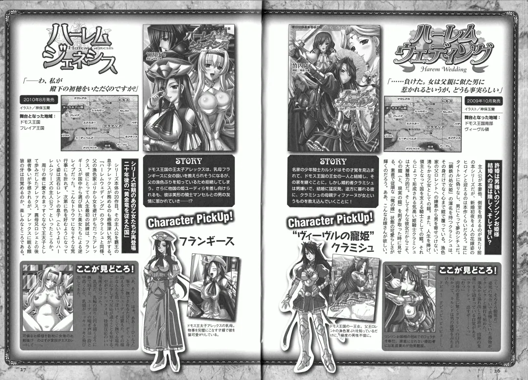 Takeuti Ken's Harem Series Official Guide Book Fhentai - Page 18