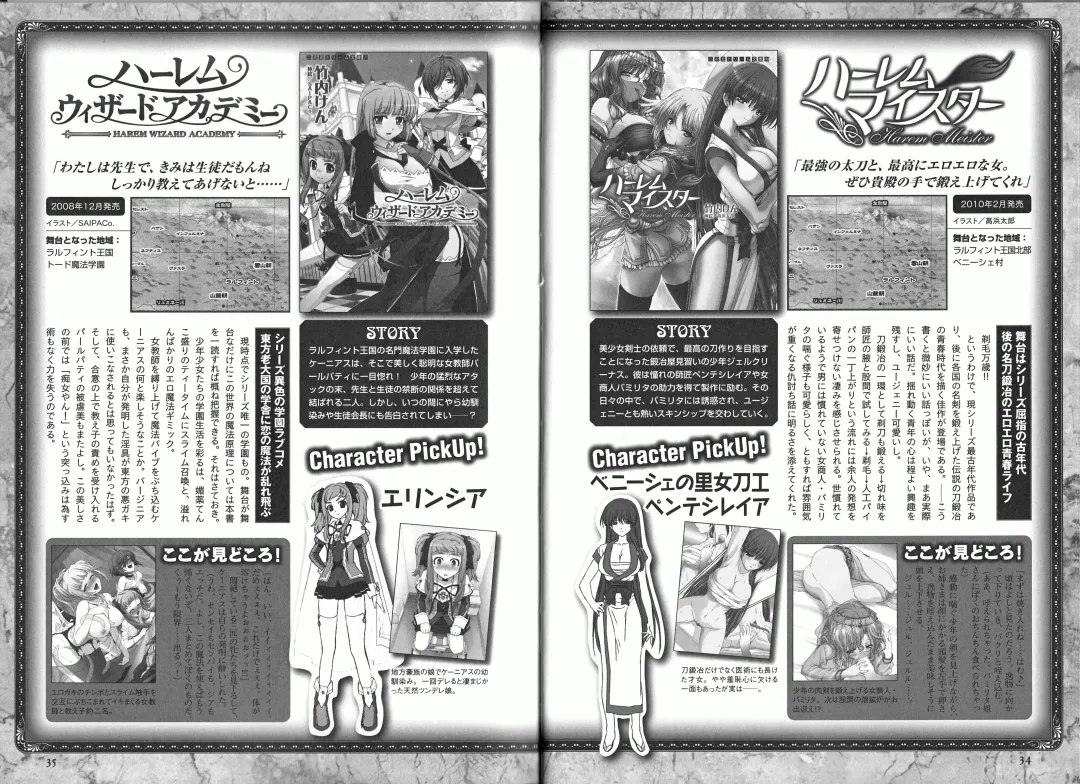 Takeuti Ken's Harem Series Official Guide Book Fhentai - Page 22