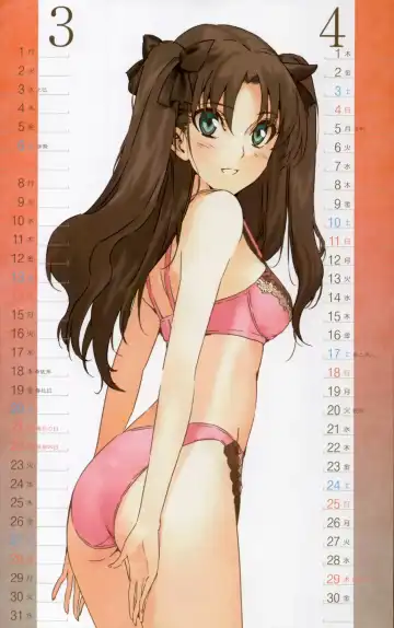 [Morii Shizuki] 2010 TYPE-MOON CALENDAR Fhentai.net - Page 3