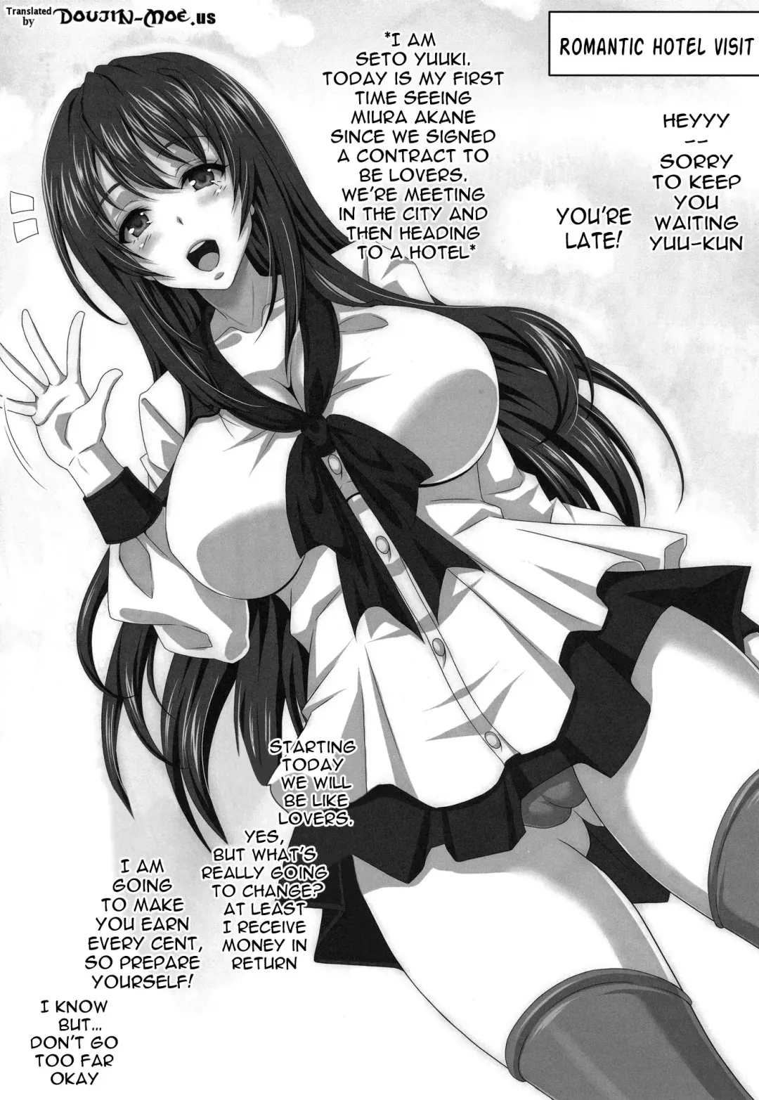 [Ken] STR-M ~Otoko Gaijin Onna ni Sei to Kin wo Shiboritorare~ | STR-M ~A Husband Being Milked for Money and Semen by a Lovely Mistress~ Fhentai - Page 4