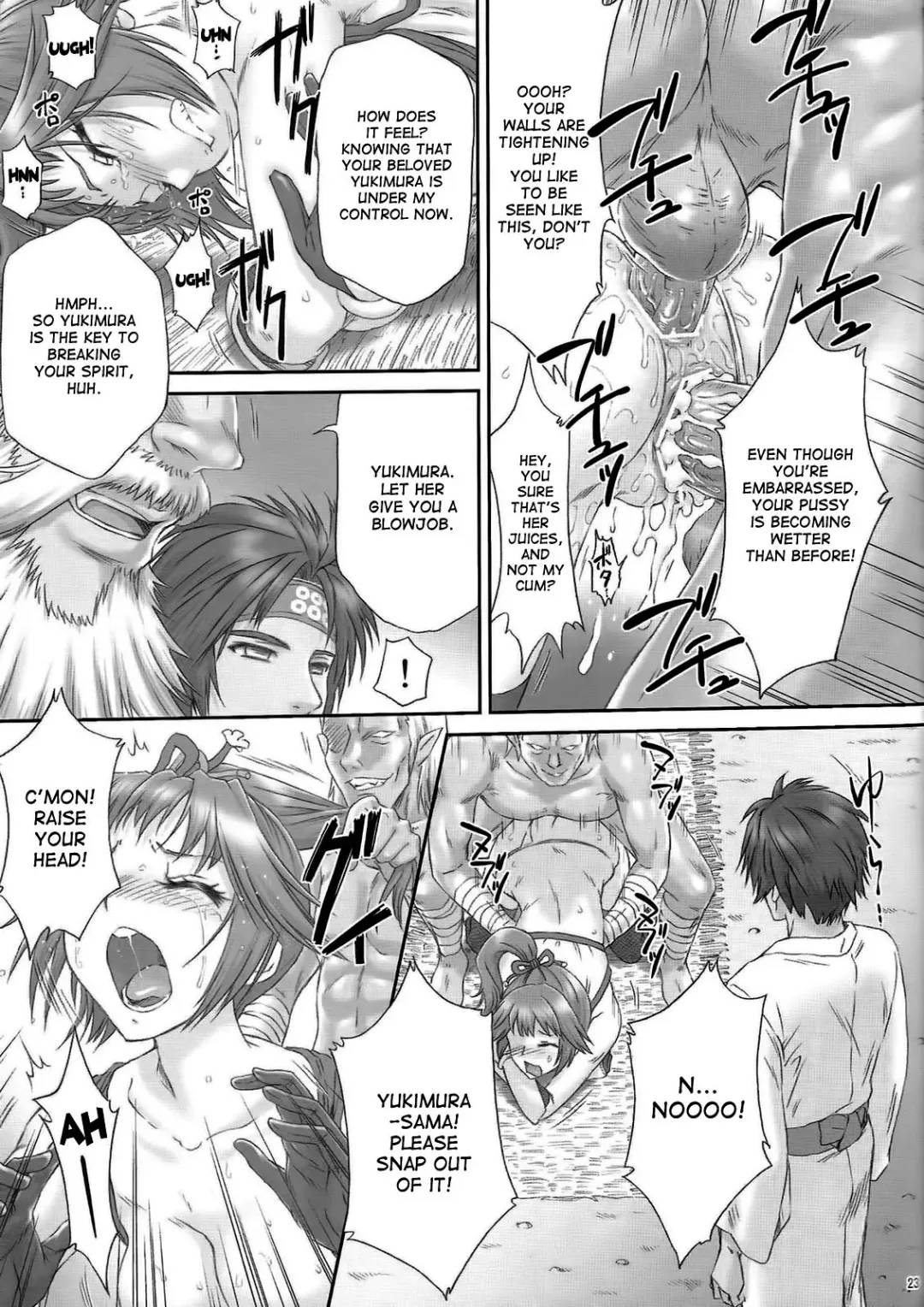 [Momoya Show-neko] Kunoichi Muzan | Pitiful Kunoichi Fhentai.net - Page 22