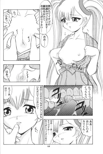 [Nishitsuki Tsutomu] VITAMIN-B5 1/2 Ruri Ruri Naisho no Arbeit Nikki Fhentai - Page 11