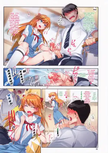 [Otsumami] Ecchi de Do S na Asuka Senpai | Sex with the Super-Sadistic Asuka-senpai (decensored) Fhentai - Page 2