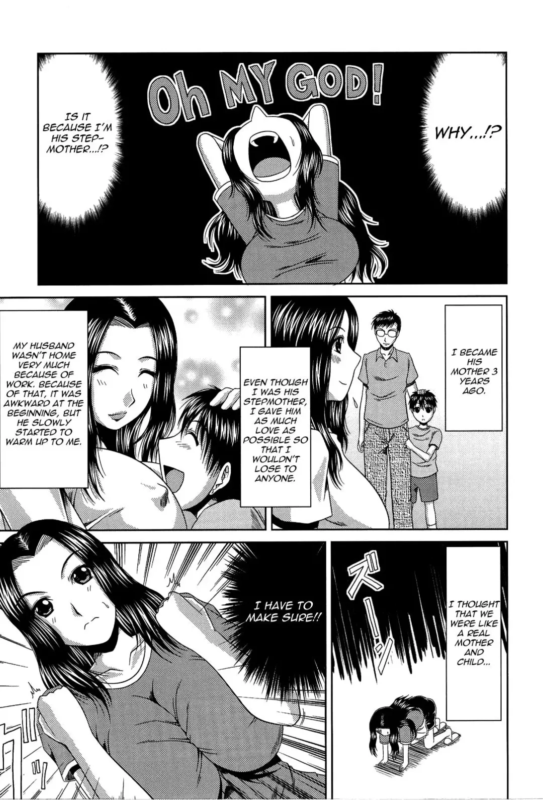 [Kai Hiroyuki] Manatsu no Hanazono ~Oba + Shimai Ohame H~ Ch. 10 | Stepmother's Feelings (decensored) Fhentai.net - Page 3