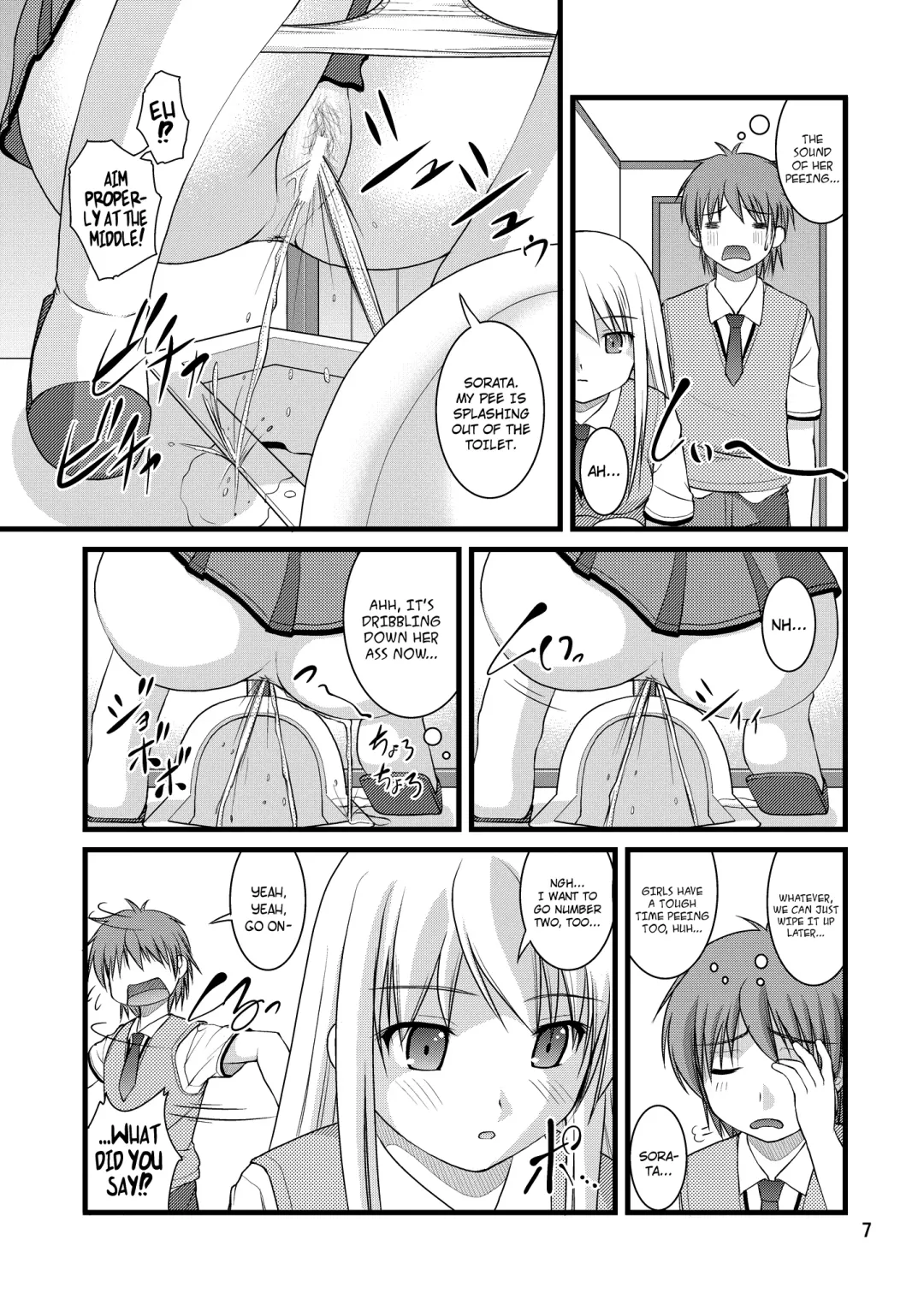 [Satomi Hidefumi] Sakurasou no Toilet na Kanojo | The Toilet Girl of Sakurasou Fhentai.net - Page 7