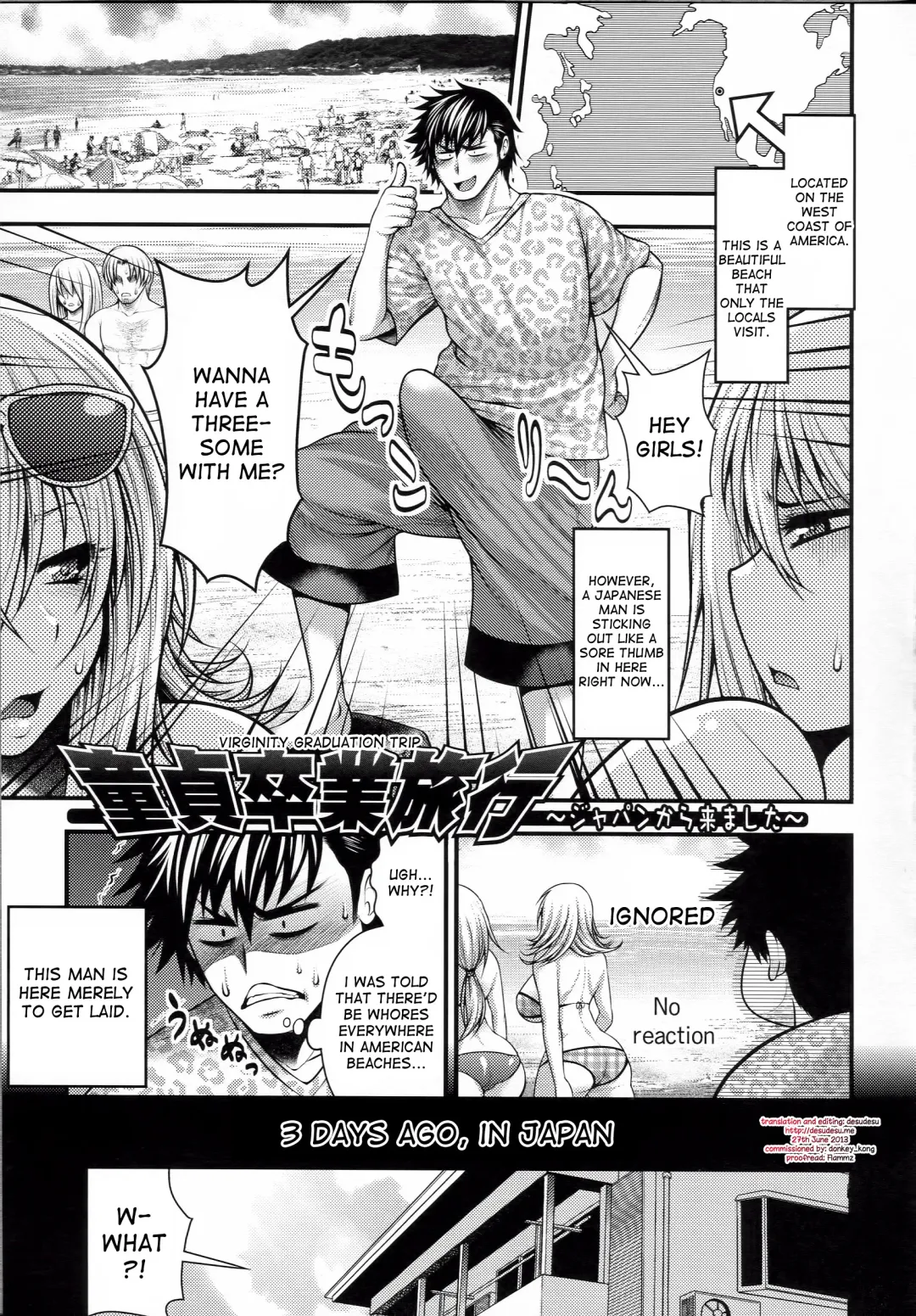[Taihei Tengoku] Doutei Sotsugyou Ryokou | Virginity Graduation Trip Fhentai - Page 1