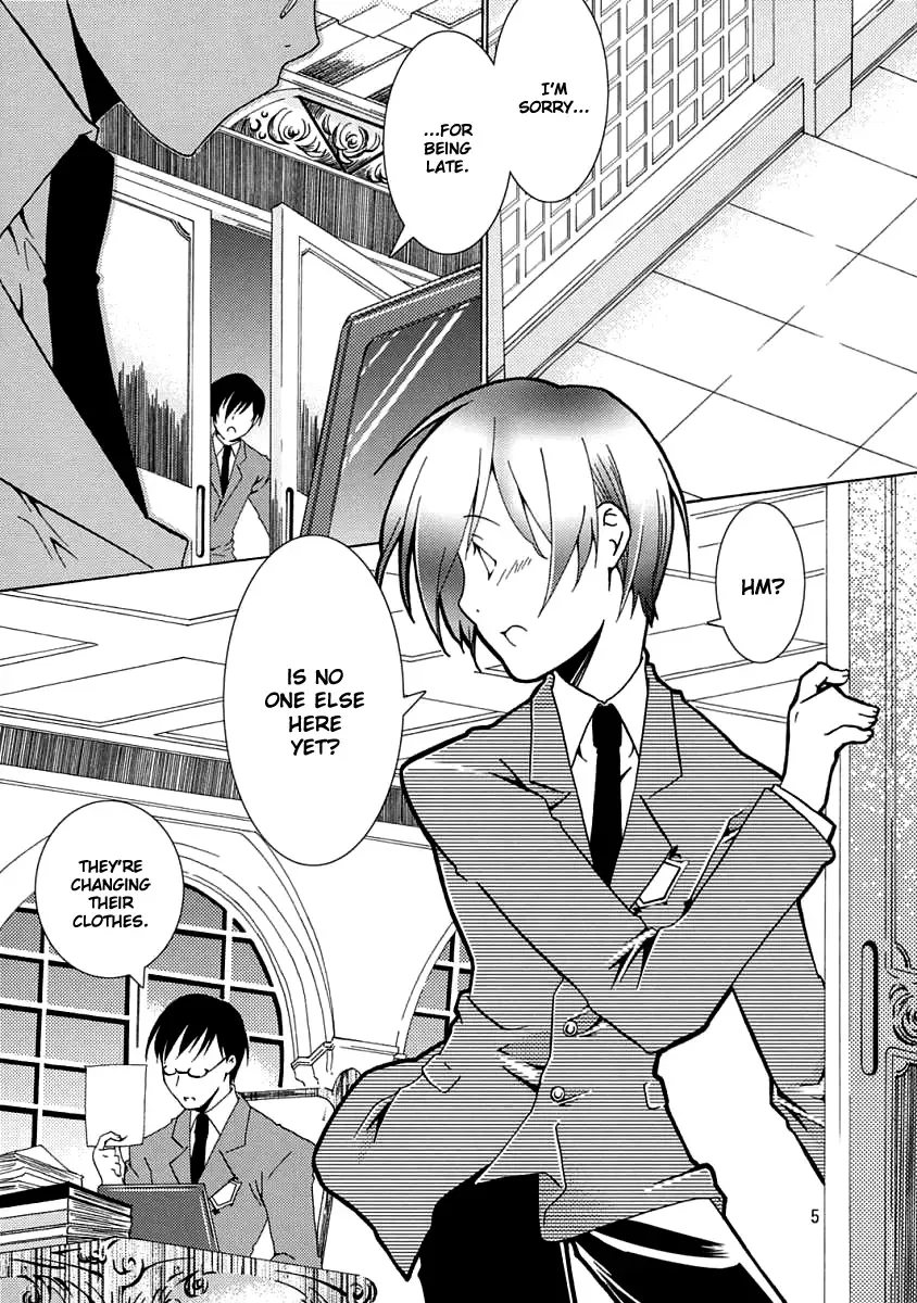 [Kamimiya Kozue] Host-bu no Ohime-sama wa Warui Mahou Tsukai ni Damasareru | The Host Club Princess is Tricked by an Evil Sorcerer. Fhentai - Page 4