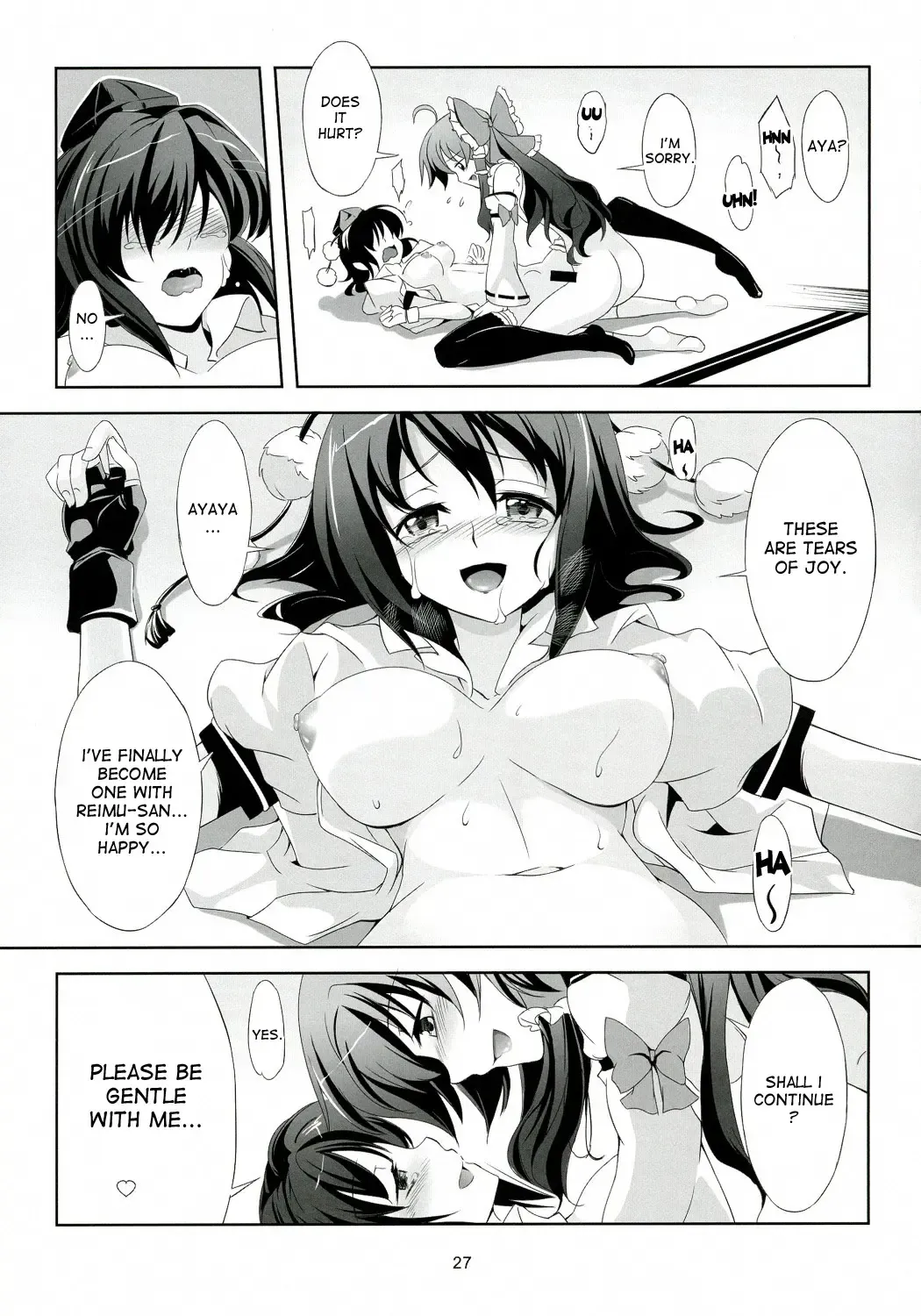 [Windart] Touhou Koiiro Monogatari - AyaMu - Fhentai.net - Page 28