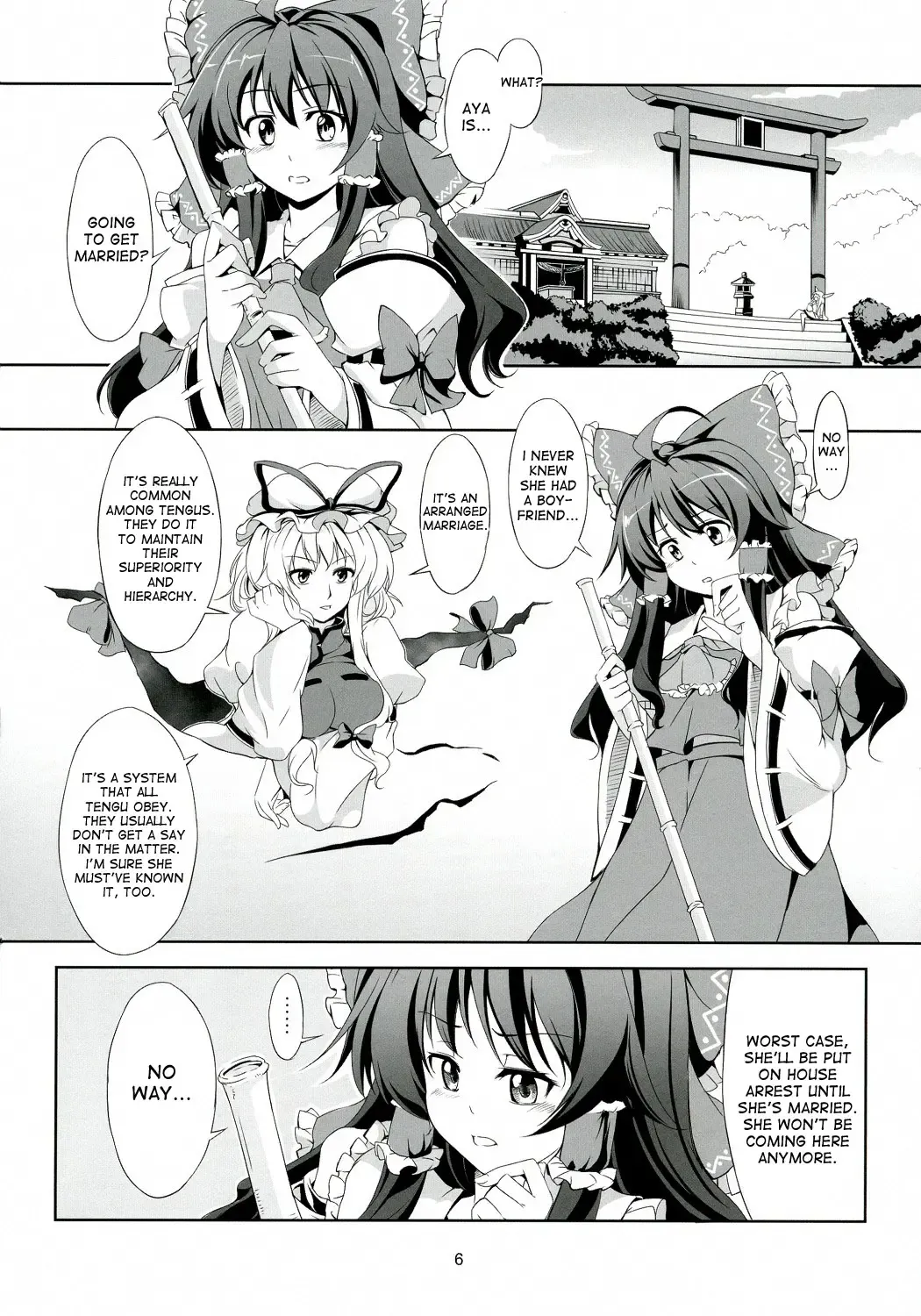 [Windart] Touhou Koiiro Monogatari - AyaMu - Fhentai.net - Page 7