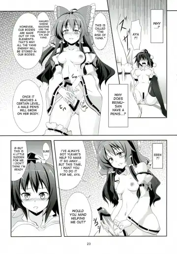 [Windart] Touhou Koiiro Monogatari - AyaMu - Fhentai.net - Page 24