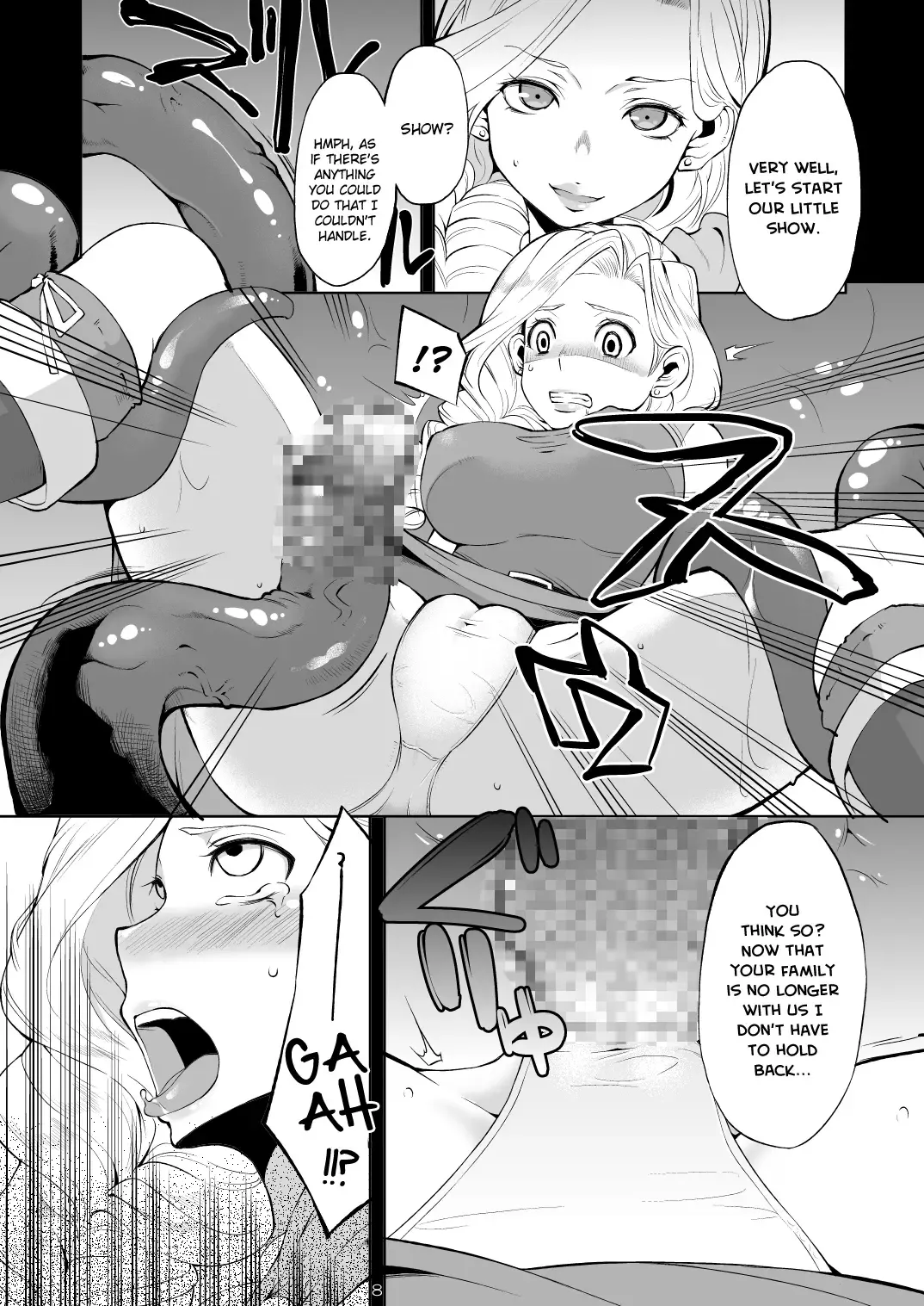 [Hanauna] Oyako ga Naedoko ni Naru Made | Until Mother and Daughter Become Monster Breeders Fhentai.net - Page 7