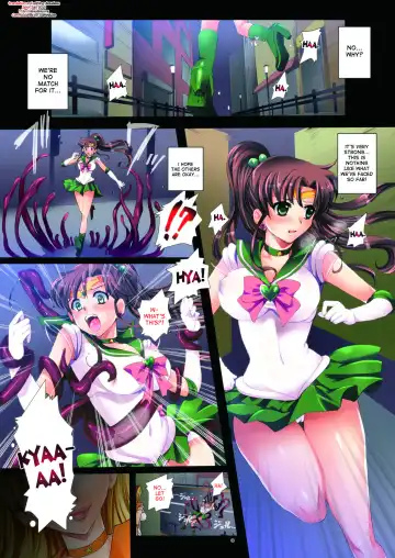 [Modaetei Anetarou - Modaetei Imojirou] Sailor Senshi to Sennou Shokushu | Sailor Scouts and The Brainwashing Tentacle Fhentai.net - Page 3