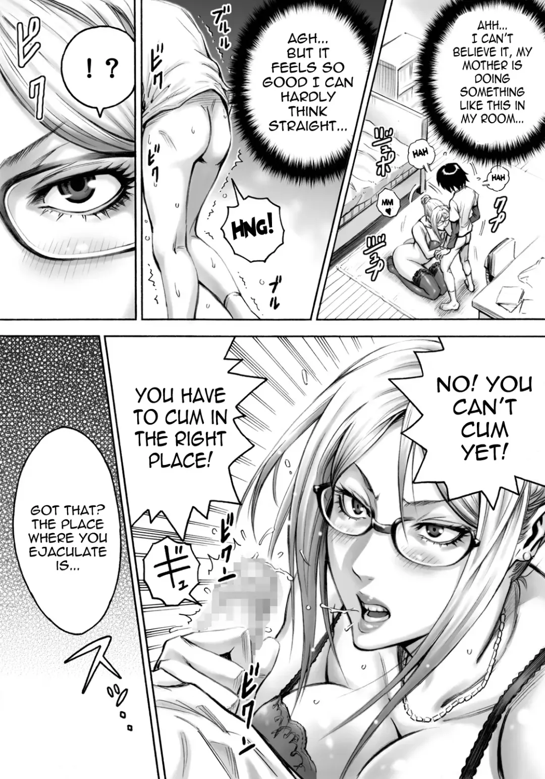 [Daigo] S-kke Mama no Kibishii Kozukuri Seikyouiku | Sadistic Mother's Harsh Baby-Making Sex Education Fhentai - Page 19