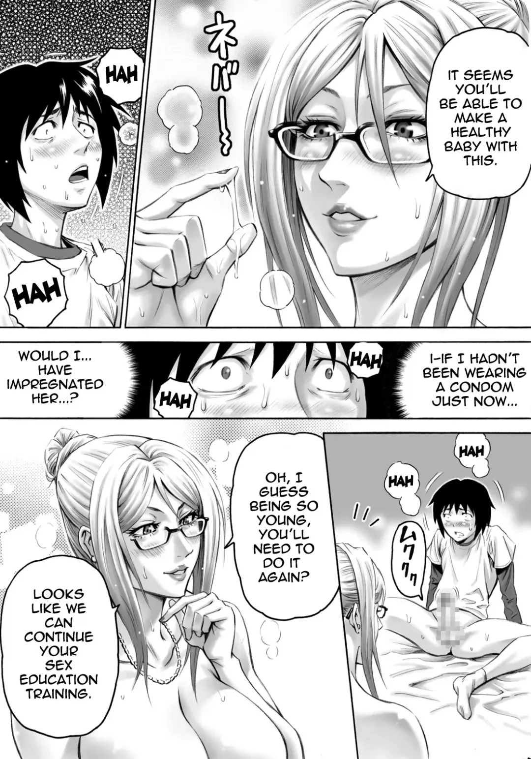 [Daigo] S-kke Mama no Kibishii Kozukuri Seikyouiku | Sadistic Mother's Harsh Baby-Making Sex Education Fhentai - Page 29