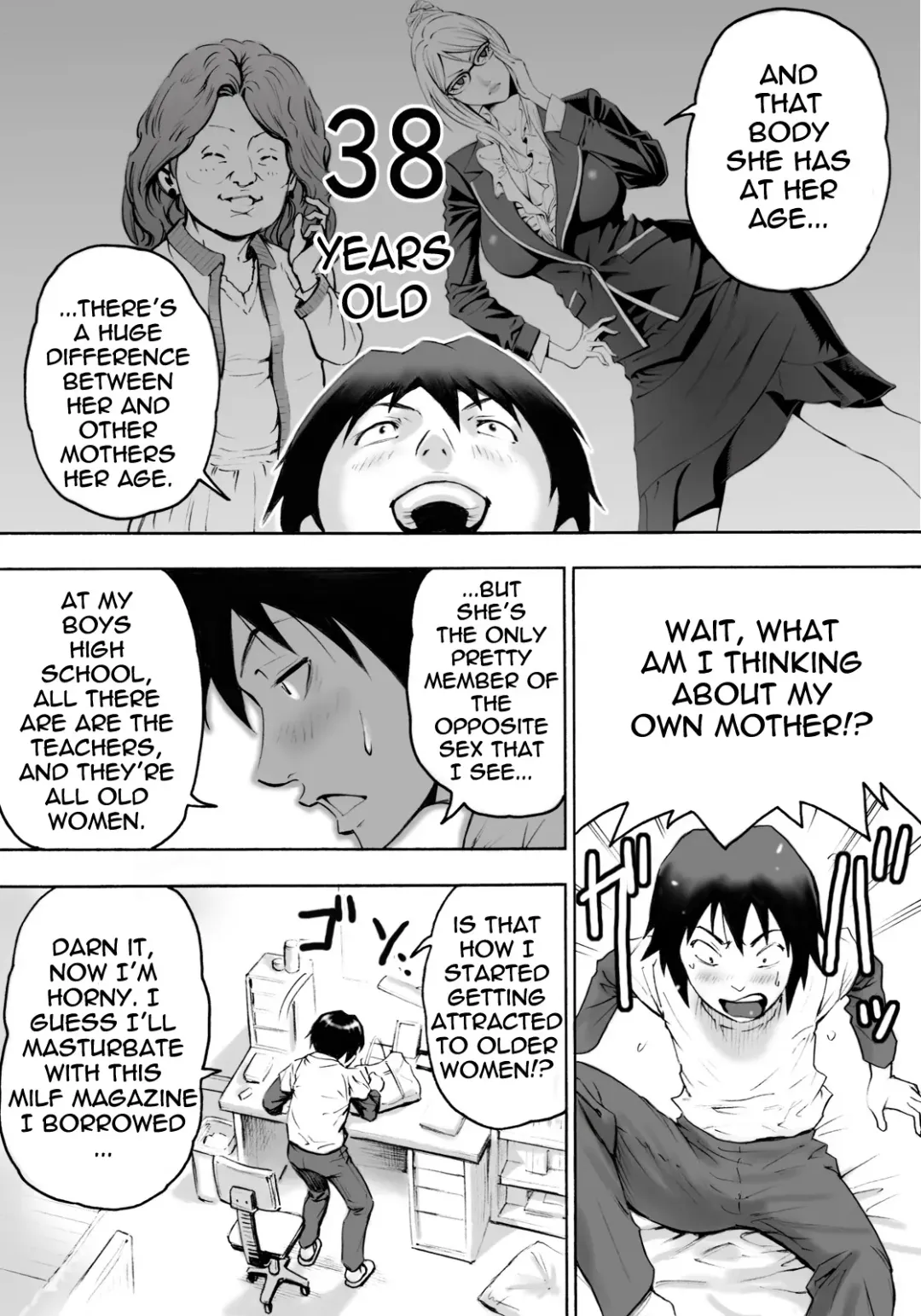 [Daigo] S-kke Mama no Kibishii Kozukuri Seikyouiku | Sadistic Mother's Harsh Baby-Making Sex Education Fhentai - Page 6