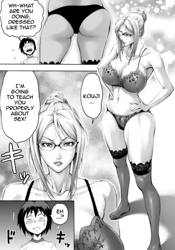 [Daigo] S-kke Mama no Kibishii Kozukuri Seikyouiku | Sadistic Mother's Harsh Baby-Making Sex Education Fhentai - Page 8