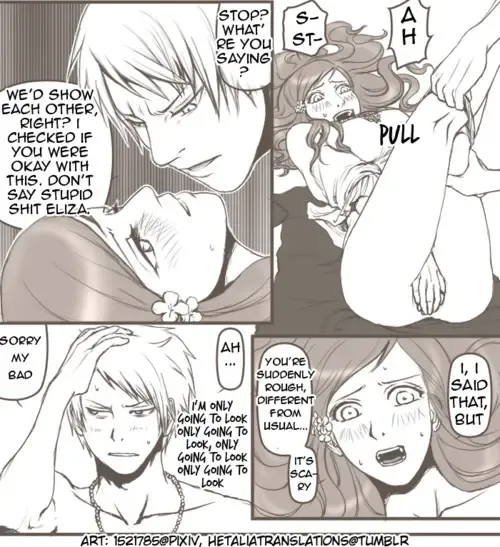 NSFW Prussia x Hungary Doujin by Hetalia Translations Fhentai.net - Page 15