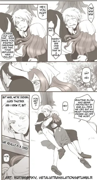 NSFW Prussia x Hungary Doujin by Hetalia Translations Fhentai.net - Page 3