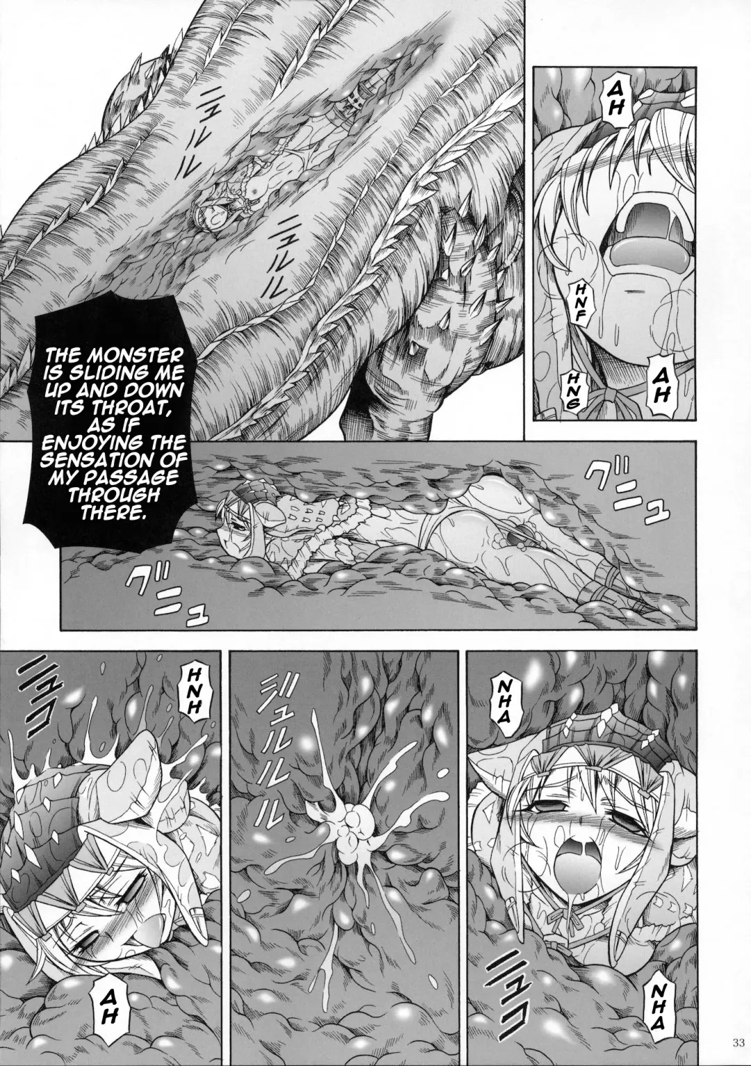 [Makari Tohru] Solo Hunter no Seitai 3 Fhentai - Page 32