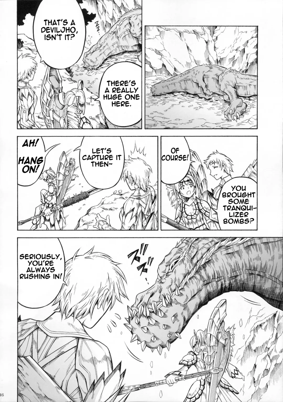 [Makari Tohru] Solo Hunter no Seitai 3 Fhentai - Page 45