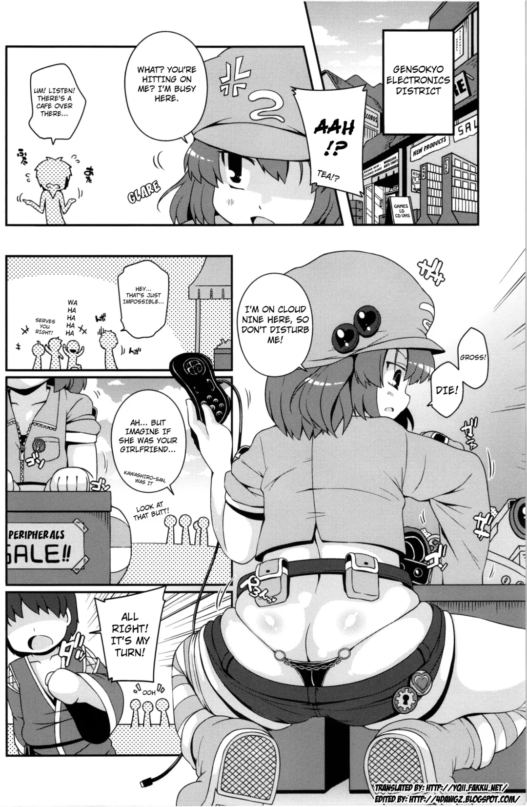 [Sugiura Sen] Akusei Kawashiro Nitori-san | Licentious Kawashiro Nitori-san Fhentai.net - Page 3